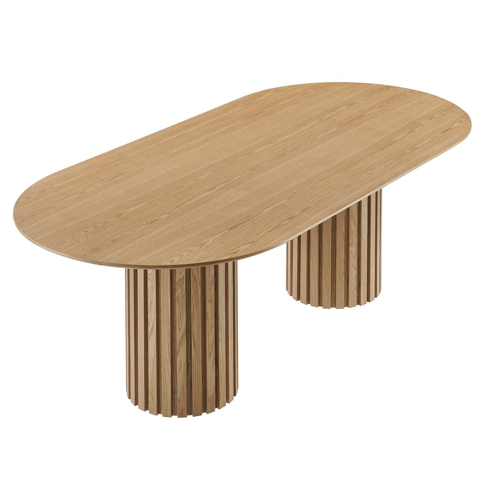 Modway Senja 95" Oval Dining Table FredCo