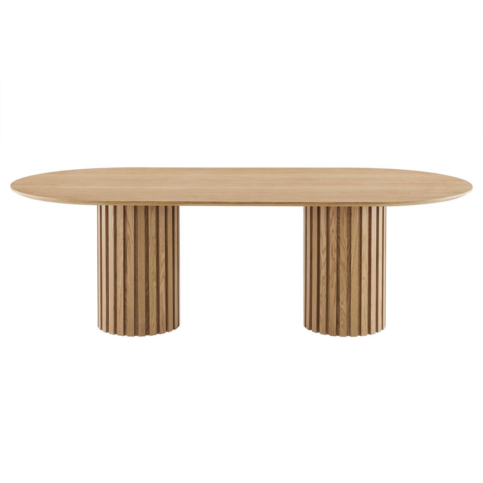 Modway Senja 95" Oval Dining Table FredCo
