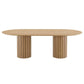 Modway Senja 95" Oval Dining Table FredCo