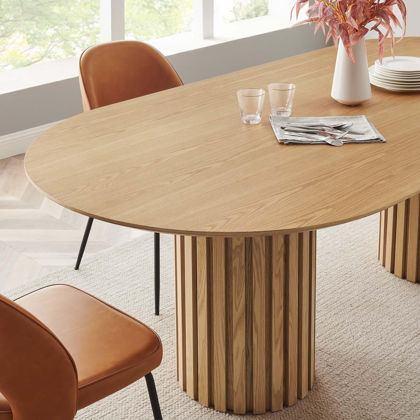 Modway Senja 95" Oval Dining Table FredCo