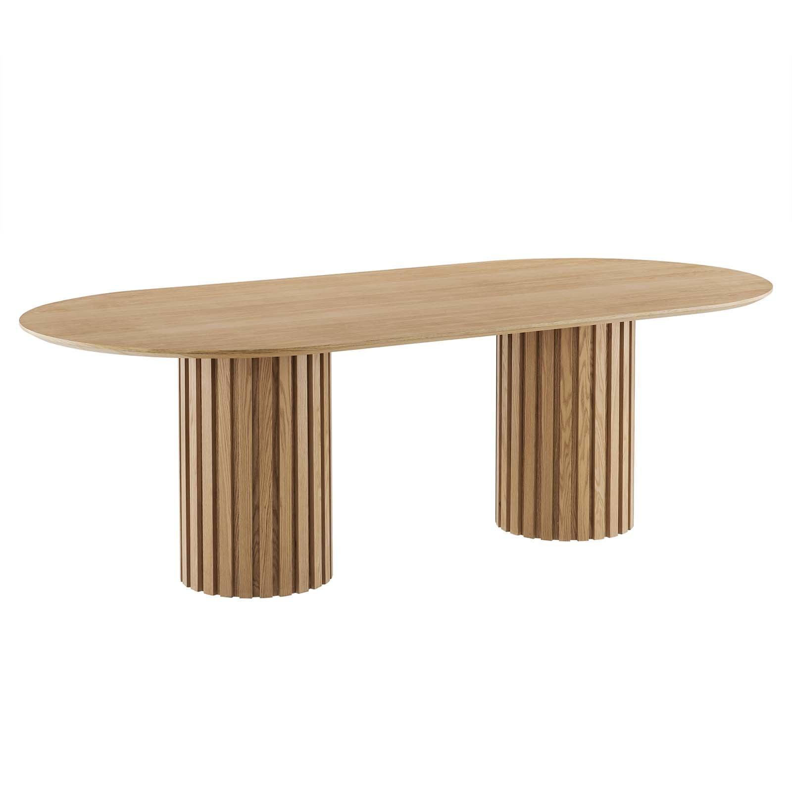 Modway Senja 95" Oval Dining Table FredCo