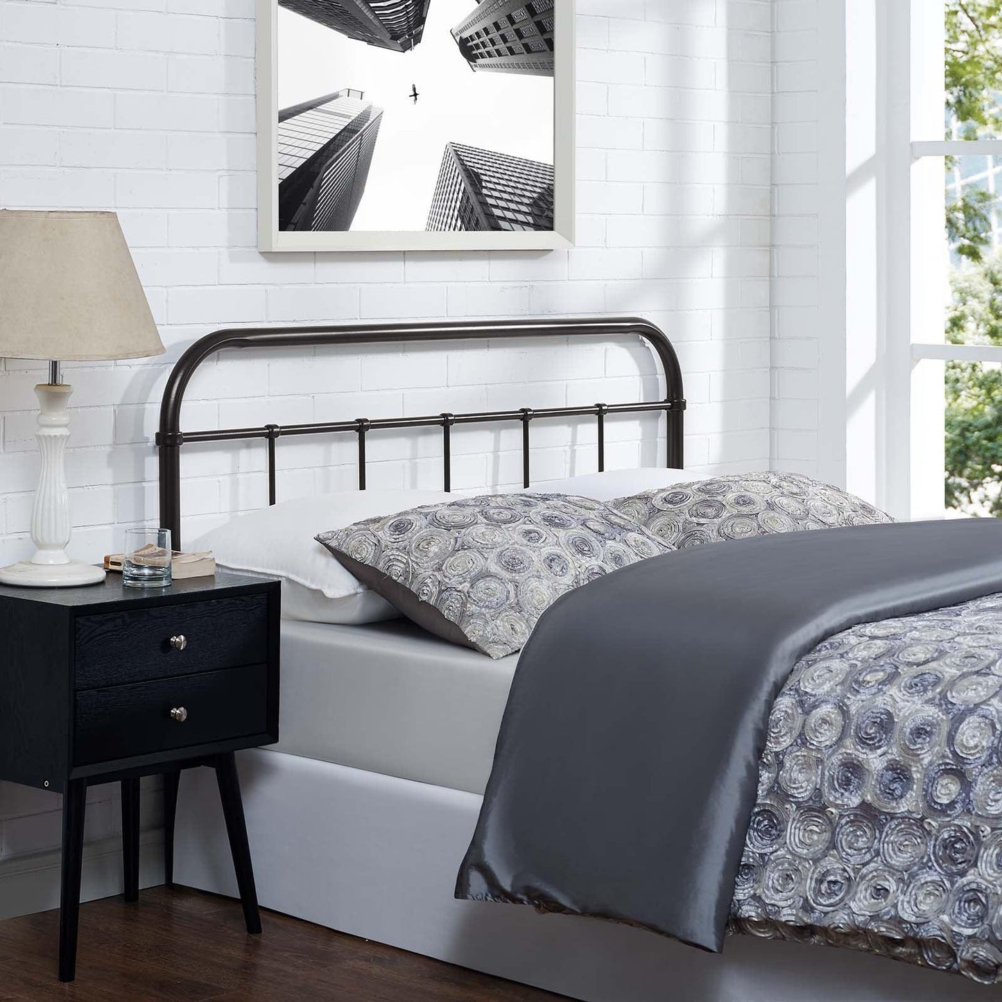 Modway Serena Full Steel Headboard FredCo