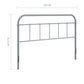 Modway Serena Queen Steel Headboard FredCo