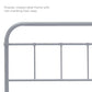 Modway Serena Queen Steel Headboard FredCo