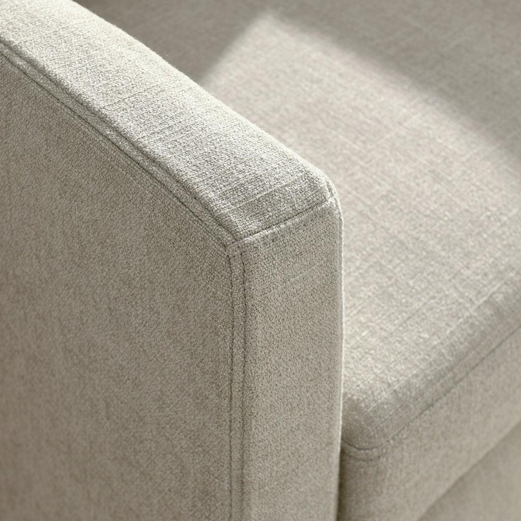 Modway Serene Linen Slipcovered Swivel Armchair FredCo