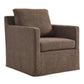 Modway Serene Linen Slipcovered Swivel Armchair FredCo