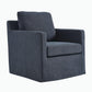 Modway Serene Linen Slipcovered Swivel Armchair FredCo