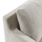 Modway Serene Linen Slipcovered Swivel Armchair FredCo