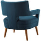 Modway Sheer Upholstered Fabric Armchair FredCo