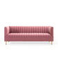 Modway Shift Channel Tufted Performance Velvet Sofa FredCo