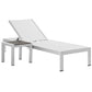 Modway Shore 2 Piece Outdoor Patio Aluminum Set, EEI-2470 FredCo