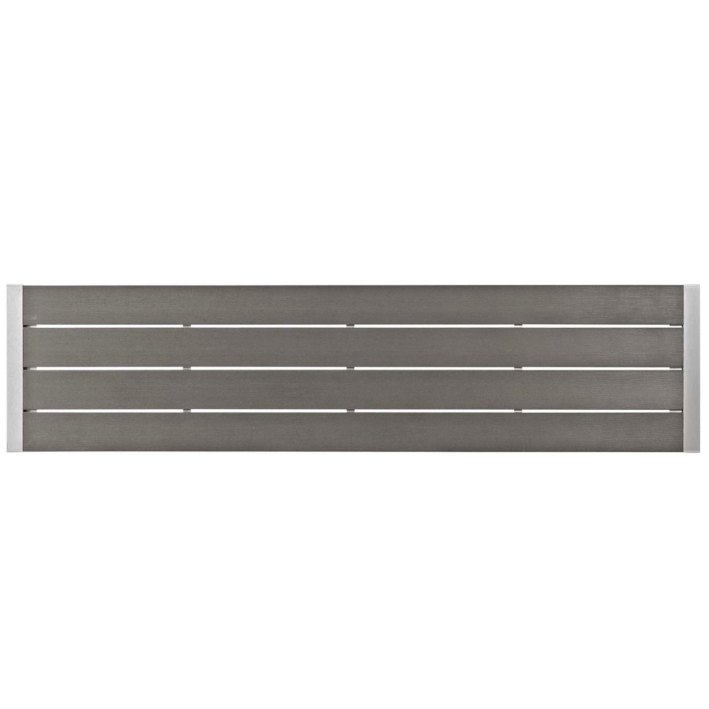Modway Shore 3 Piece Outdoor Patio Aluminum Dining Set FredCo