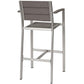 Modway Shore 3 Piece Outdoor Patio Aluminum Pub Set, EEI-3157 FredCo