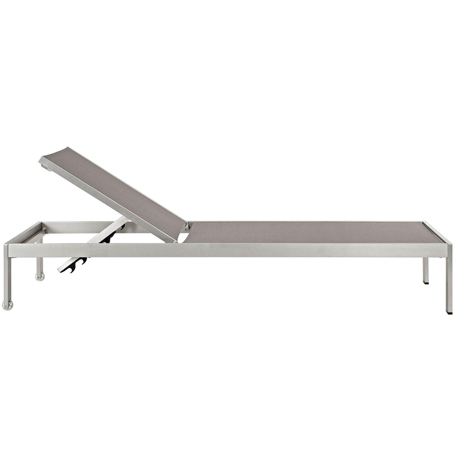 Modway Shore 3 Piece Outdoor Patio Aluminum Set, EEI-2471 FredCo