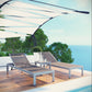 Modway Shore 3 Piece Outdoor Patio Aluminum Set, EEI-2471 FredCo