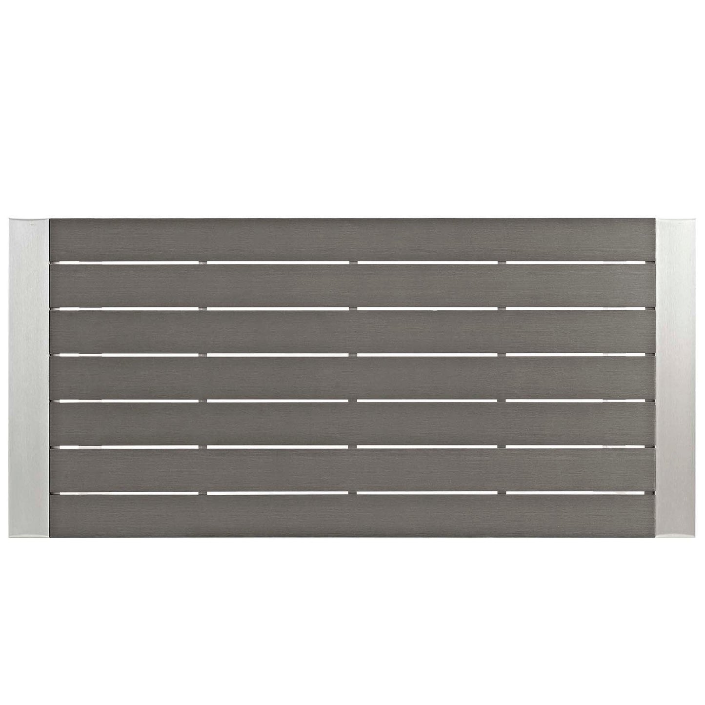 Modway Shore 5 Piece Outdoor Patio Aluminum Dining Set FredCo