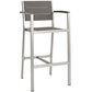 Modway Shore 5 Piece Outdoor Patio Aluminum Dining Set FredCo
