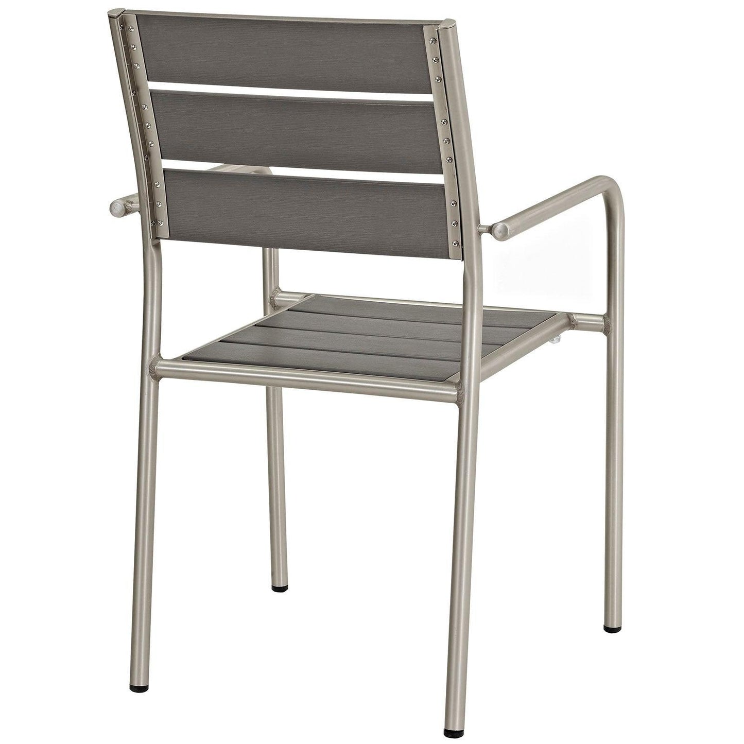 Modway Shore 5 Piece Outdoor Patio Aluminum Dining Set, EEI-2481 FredCo