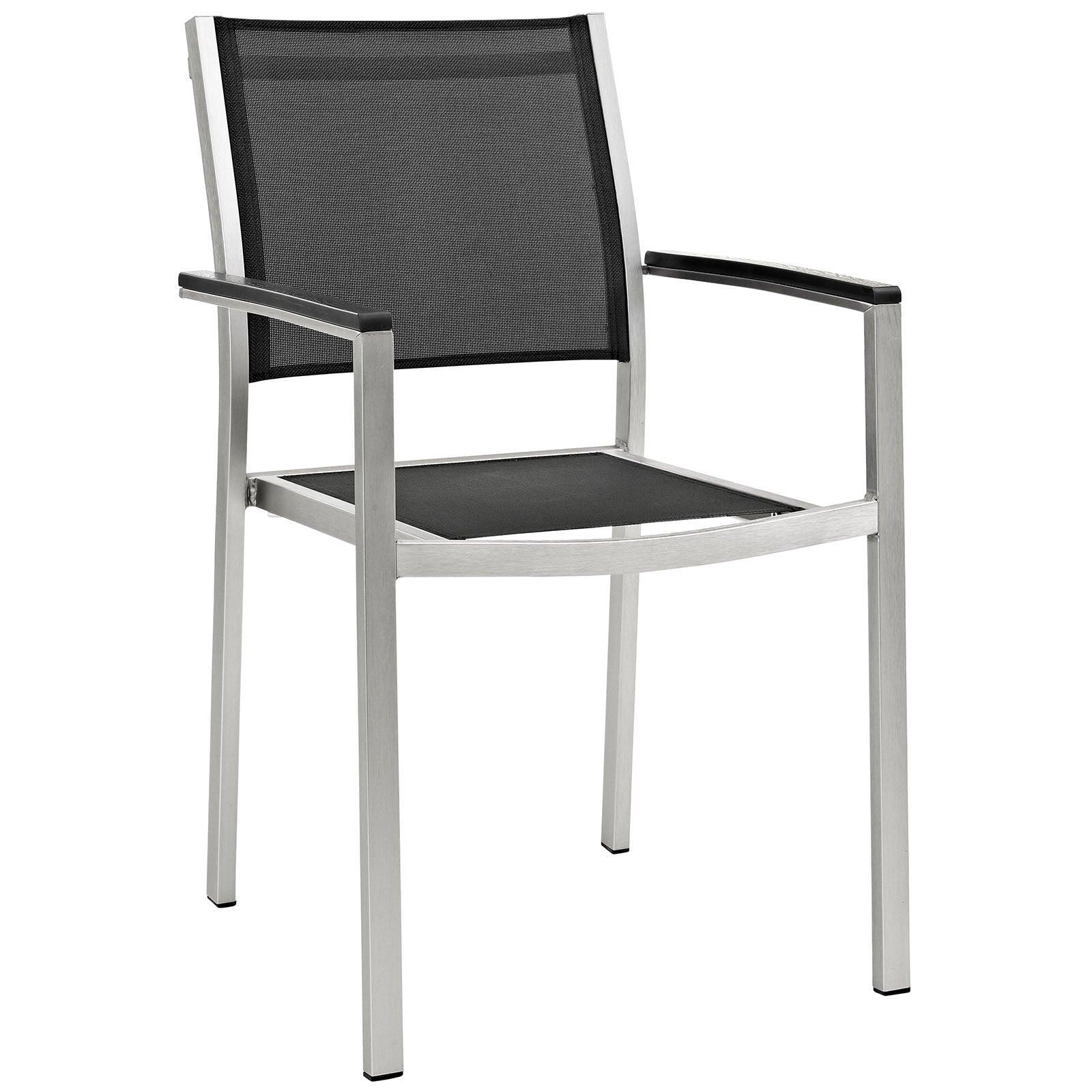Modway Shore 5 Piece Outdoor Patio Aluminum Dining Set, EEI-2483 FredCo