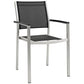 Modway Shore 5 Piece Outdoor Patio Aluminum Dining Set, EEI-2483 FredCo