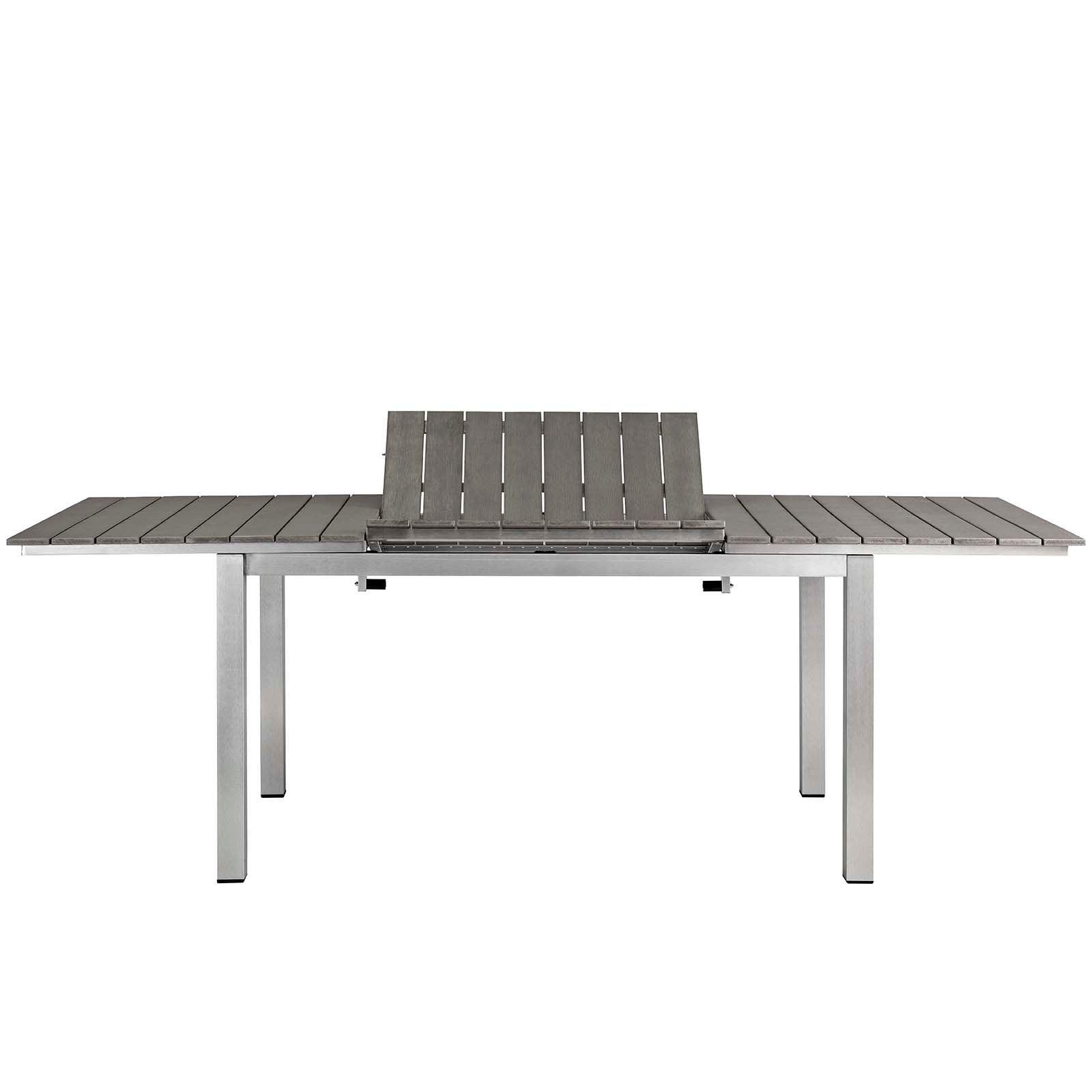 Modway Shore 5 Piece Outdoor Patio Aluminum Dining Set, EEI-3197 FredCo