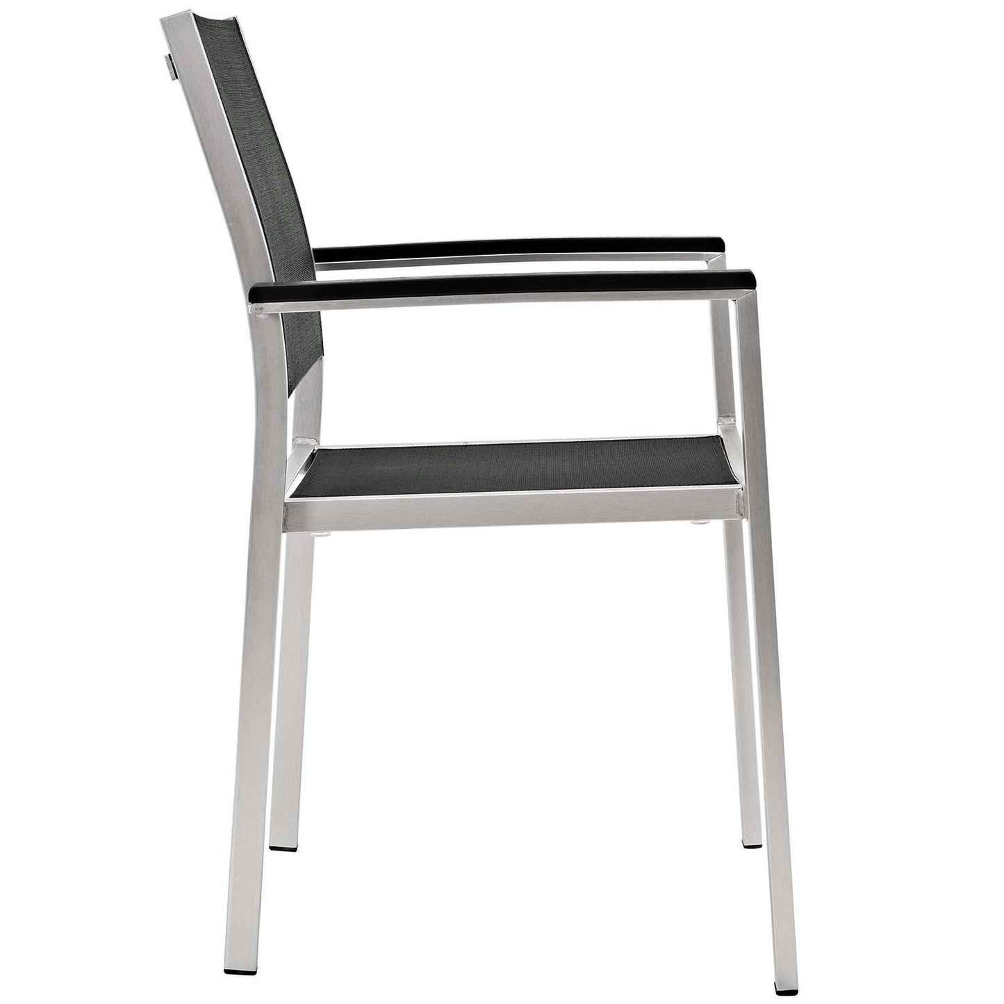 Modway Shore 5 Piece Outdoor Patio Aluminum Dining Set, EEI-3198 FredCo