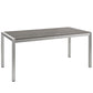Modway Shore 7 Piece Outdoor Patio Aluminum Dining Set, EEI-2486 FredCo
