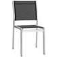 Modway Shore 9 Piece Outdoor Patio Aluminum Dining Set FredCo