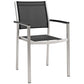Modway Shore 9 Piece Outdoor Patio Aluminum Dining Set, EEI-3202 FredCo