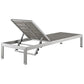 Modway Shore Chaise Outdoor Patio Aluminum Set of 2 FredCo