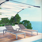 Modway Shore Chaise Outdoor Patio Aluminum Set of 2, EEI-2472 FredCo