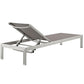 Modway Shore Chaise Outdoor Patio Aluminum Set of 2, EEI-2472 FredCo