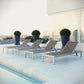 Modway Shore Chaise Outdoor Patio Aluminum Set of 4 FredCo