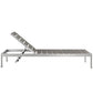 Modway Shore Chaise Outdoor Patio Aluminum Set of 6 FredCo