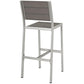 Modway Shore Outdoor Patio Aluminum Armless Bar Stool FredCo