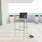 Modway Shore Outdoor Patio Aluminum Bar Stool FredCo