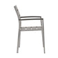 Modway Shore Outdoor Patio Aluminum Dining Armchair FredCo