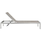 Modway Shore Outdoor Patio Aluminum Rattan Chaise FredCo