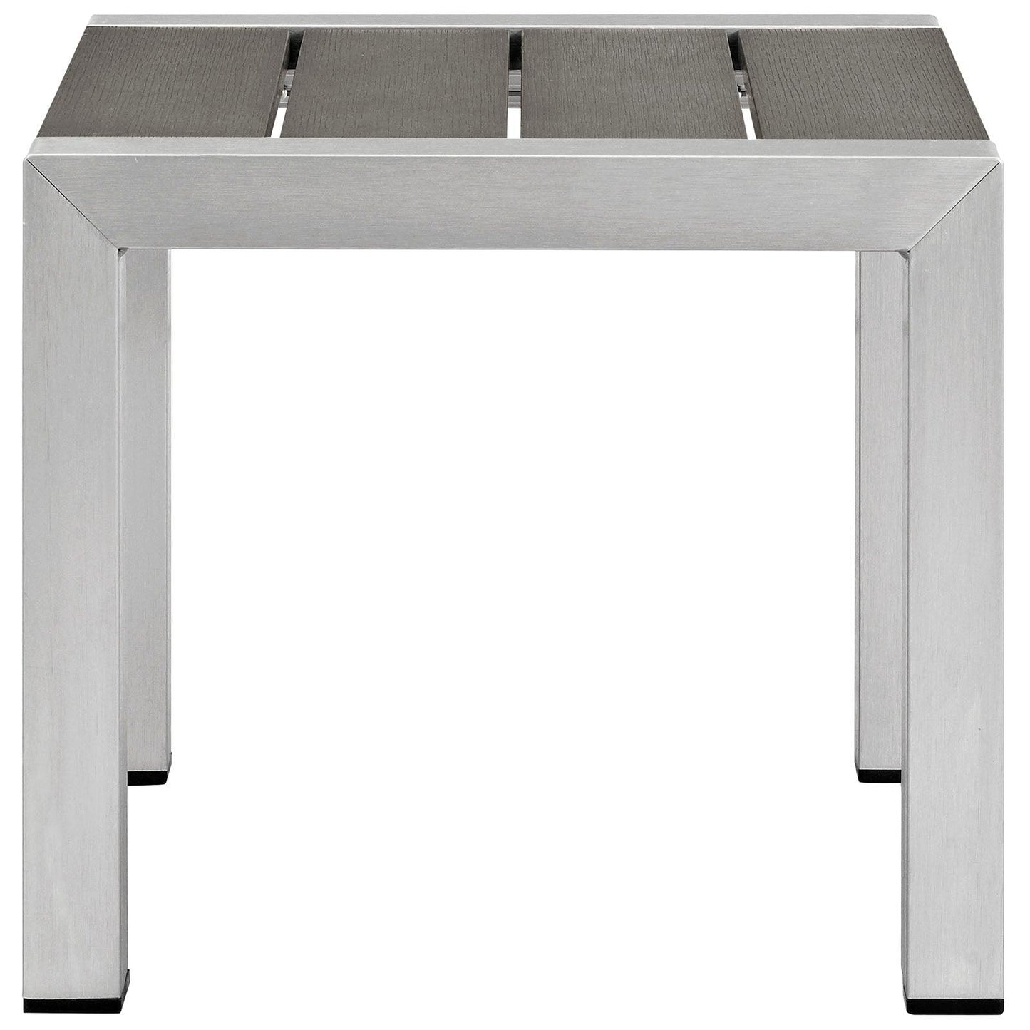 Modway Shore Outdoor Patio Aluminum Side Table FredCo