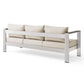 Modway Shore Outdoor Patio Aluminum Sofa FredCo