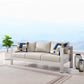 Modway Shore Outdoor Patio Aluminum Sofa FredCo