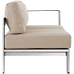 Modway Shore Right-Arm Corner Sectional Outdoor Patio Aluminum Loveseat FredCo