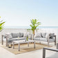 Modway Shore Sunbrella® Fabric Outdoor Patio Aluminum 3 Piece Set, EEI-4313 FredCo