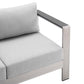 Modway Shore Sunbrella® Fabric Outdoor Patio Aluminum 3 Piece Set, EEI-4313 FredCo