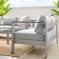Modway Shore Sunbrella® Fabric Outdoor Patio Aluminum 3 Piece Set, EEI-4313 FredCo