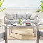 Modway Shore Sunbrella® Fabric Outdoor Patio Aluminum 4 Piece Set, EEI-4316 FredCo
