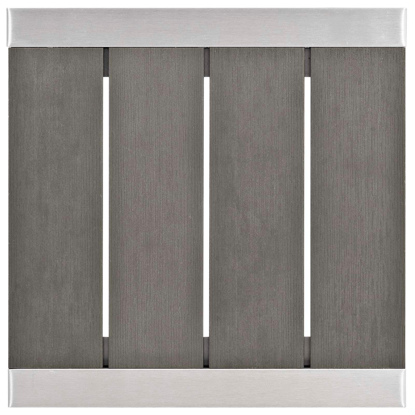 Modway Shore Sunbrella® Fabric Outdoor Patio Aluminum 7 Piece Set FredCo