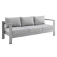 Modway Shore Sunbrella® Fabric Outdoor Patio Aluminum 7 Piece Set FredCo
