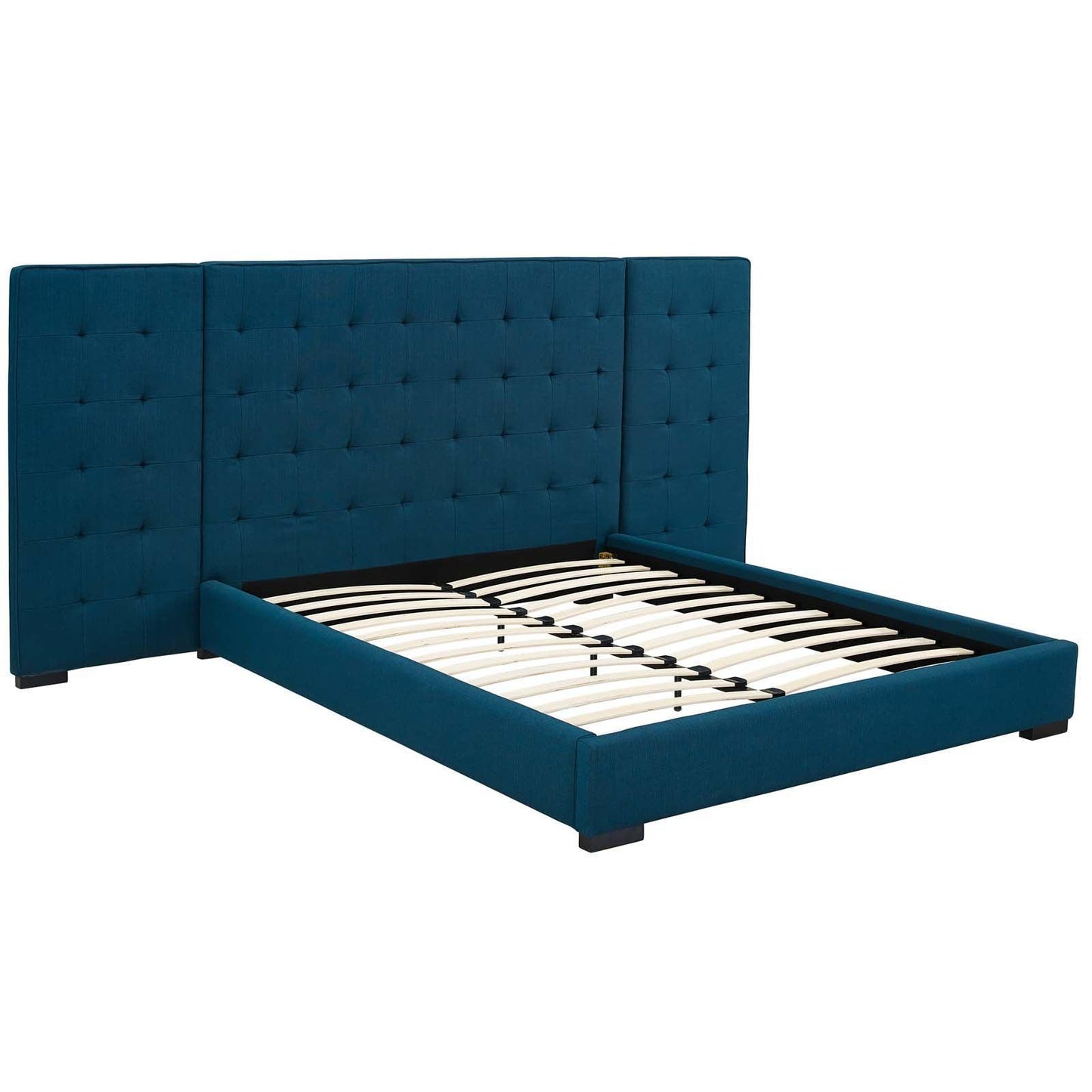 Modway Sierra Queen Upholstered Fabric Platform Bed FredCo