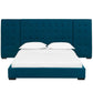 Modway Sierra Queen Upholstered Fabric Platform Bed FredCo